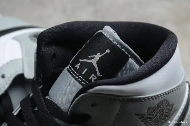MaikeSneakers AIR 1 Jordan Grey Smoke Mid 554724-092 Light 0517
